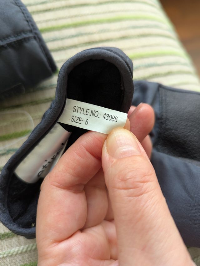 Guantes de Nieve Etirel Grises