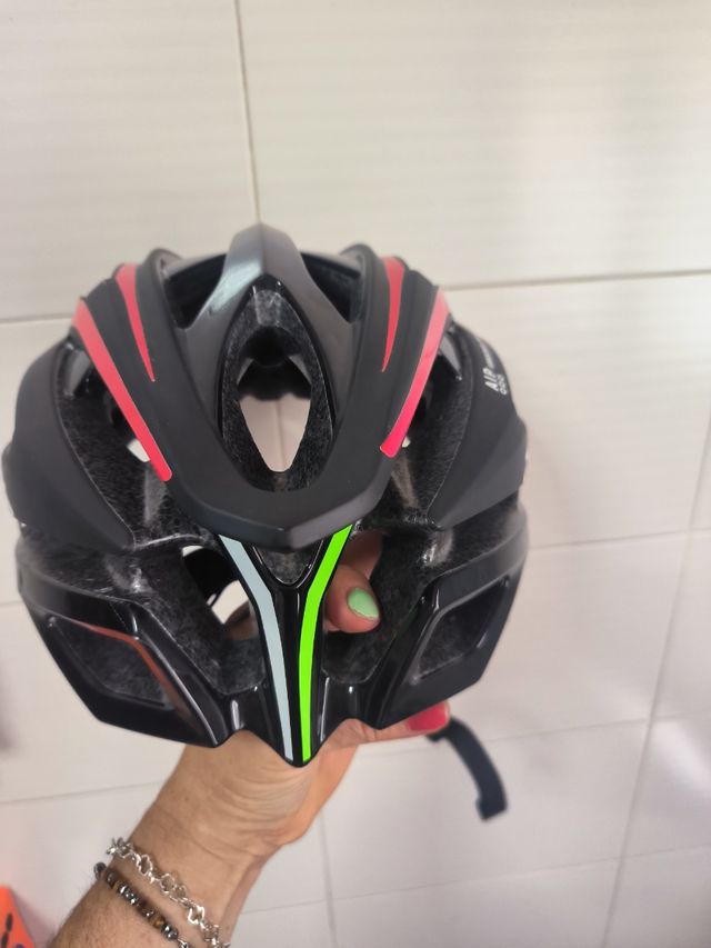Casco Ciclismo Spiuk Profit Negro/Rojo