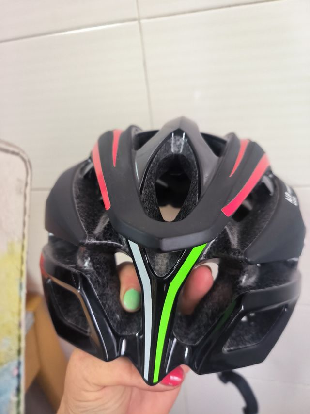 Casco Ciclismo Spiuk Profit Negro/Rojo