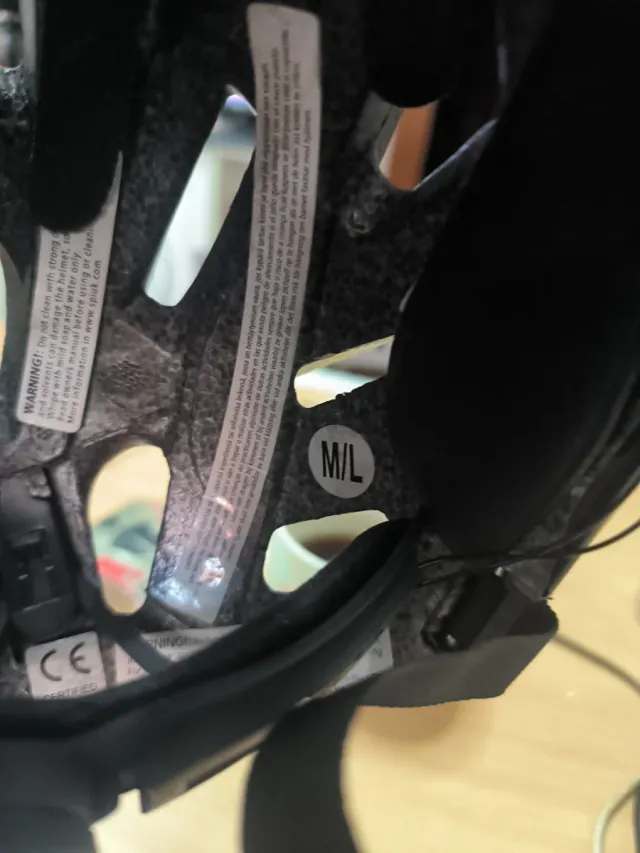 Casco Ciclismo Spiuk Profit Negro/Rojo