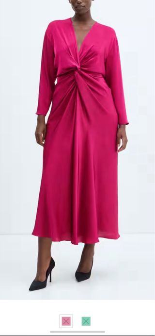 Vestido de fiesta rosa