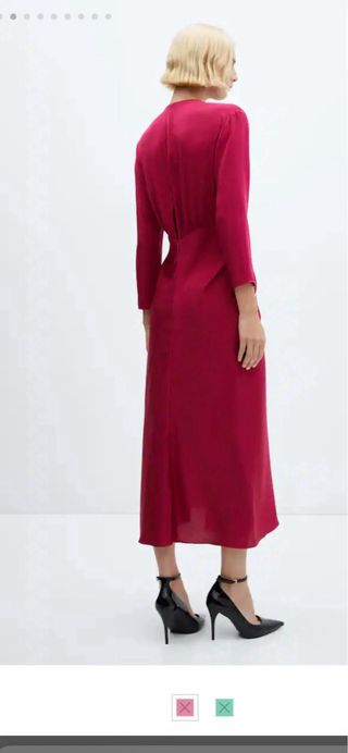 Vestido de fiesta rosa