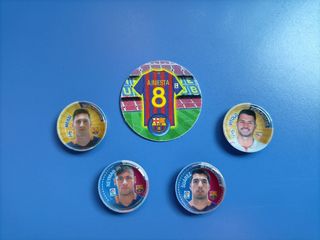 Lote Grefuchapas y Tazos Fútbol