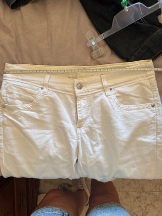 Pantalones Levi's Blancos una42/44