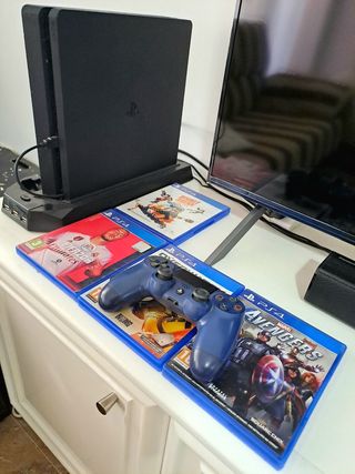 PS4 Slim 500GB Negra