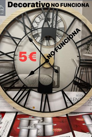 Reloj Decorativo NO FUNCIONA