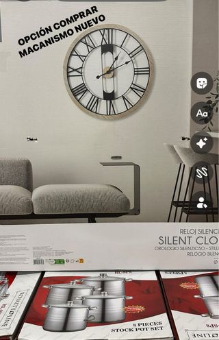 Reloj Decorativo NO FUNCIONA