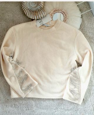 Jersey Zara Joya Beige