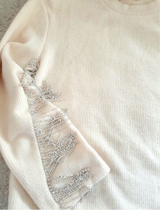 Jersey Zara Joya Beige