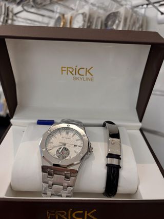 Reloj FRICK SKYLINE con Pulsera Negra