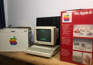 Apple IIc Ordenador + Monitor + Caja Original