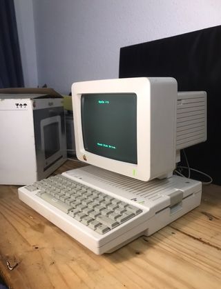 Apple IIc Ordenador + Monitor + Caja Original