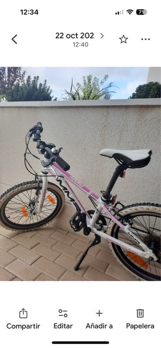 Bicicleta infantil MMR