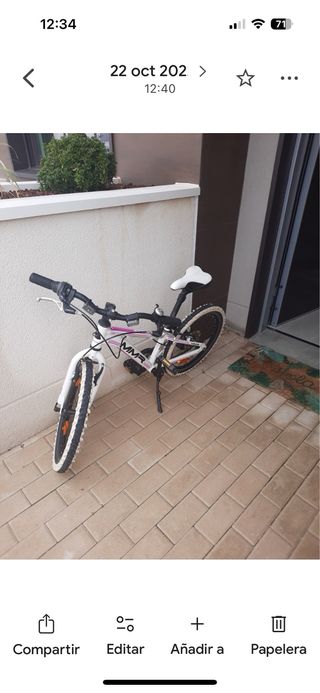 Bicicleta infantil MMR