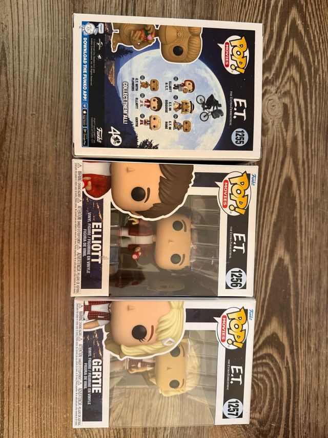 Funko Pop E.T. 1255, 1256, 1257