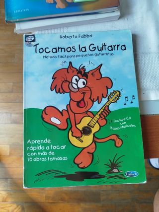 TOCAMOS LA GUITARRA + CD METODO FACIL PARA PEQU...