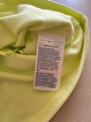 Top Tommy Hilfiger Amarillo Talla S