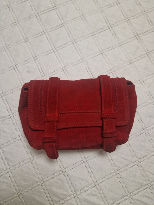 Lote 3 Bolsos Pequeños: Rojo, Marrón