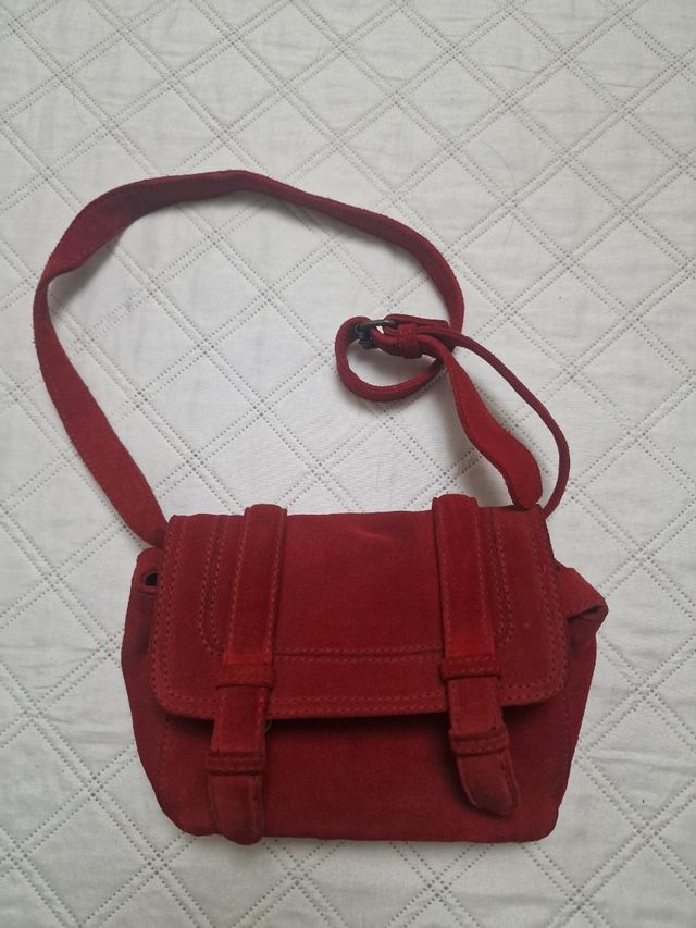 Lote 3 Bolsos Pequeños: Rojo, Marrón