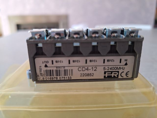Derivatore Fracarro CD4-12 4 vie -12dB cod. 220852