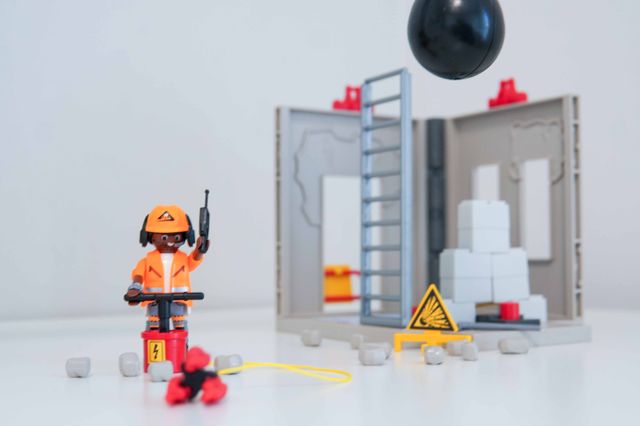 Playmobil 70442 Excavadora Oruga
