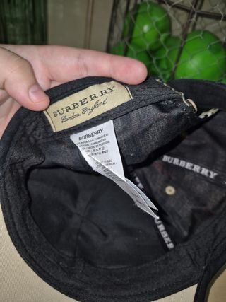 Gorra Burberry Beige Check TB
