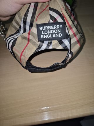 Gorra Burberry Beige Check TB