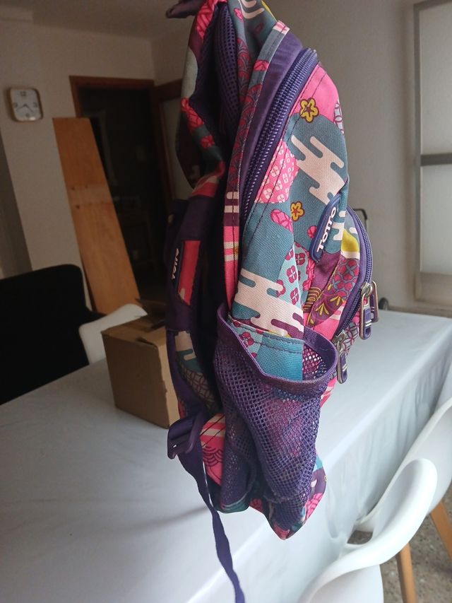 Mochila totto + carro Safta escolar