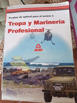 Libro tropa y marinería profesional