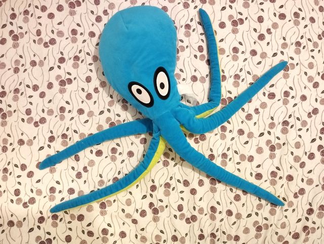 Peluche Pulpo IKEA Azul