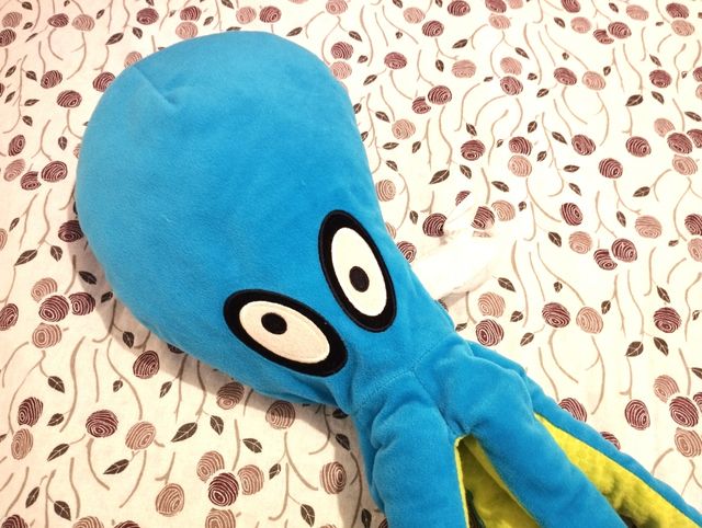 Peluche Pulpo IKEA Azul