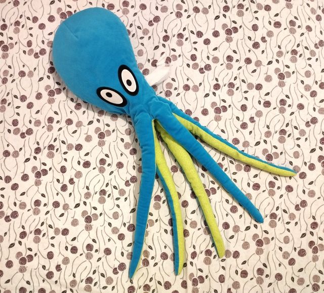 Peluche Pulpo IKEA Azul