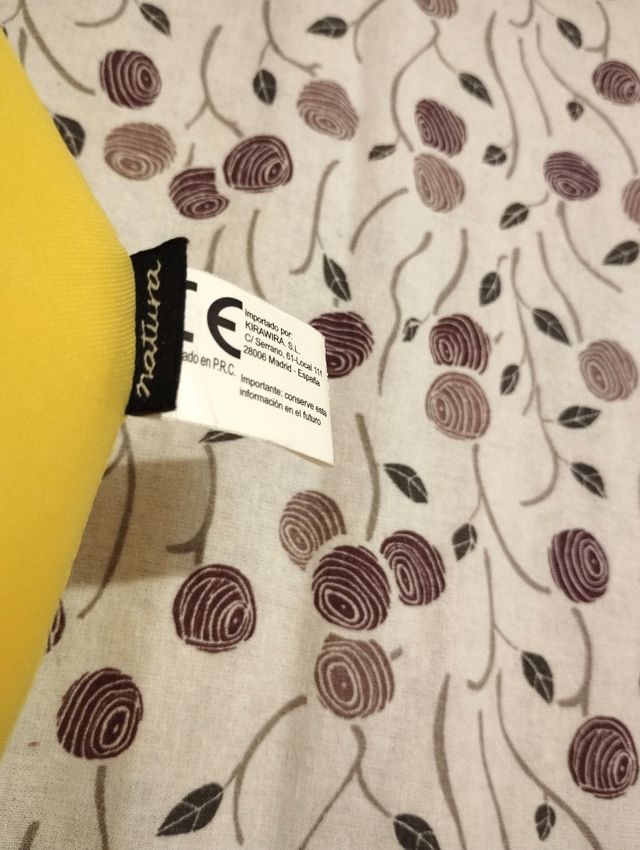 Peluche Smiley Amarillo Natura