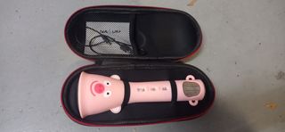 Micrófono Karaoke Infantil Rosa