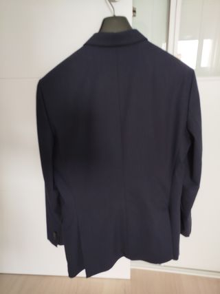 Traje Azul Marino Zara