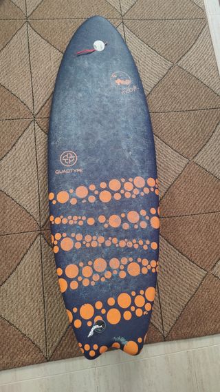 Tabla Surf Mobyk Quadtype 5,6. 42 Litros. Fish