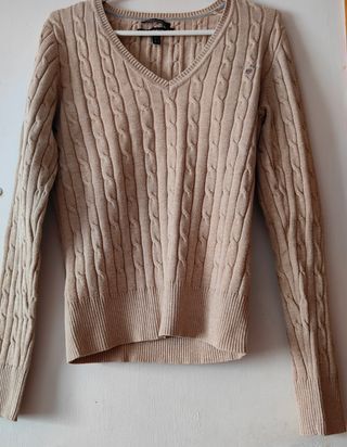 Jersey Gant beige talla S