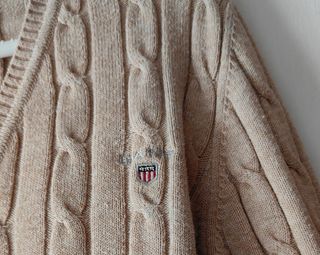 Jersey Gant beige talla S