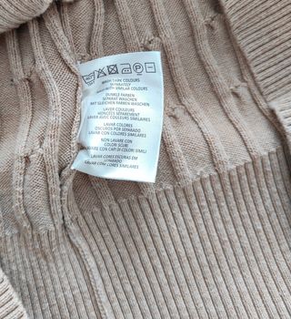 Jersey Gant beige talla S