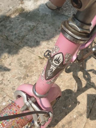 Bicicleta Electra Rosa