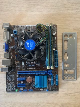 Placa Asus LGA 1155 + i7 3770 + 8 GB RAM