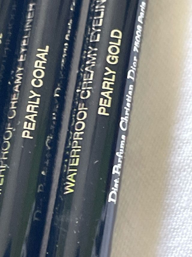 4 Matite Dior Diorshow Stylo Coral & Green