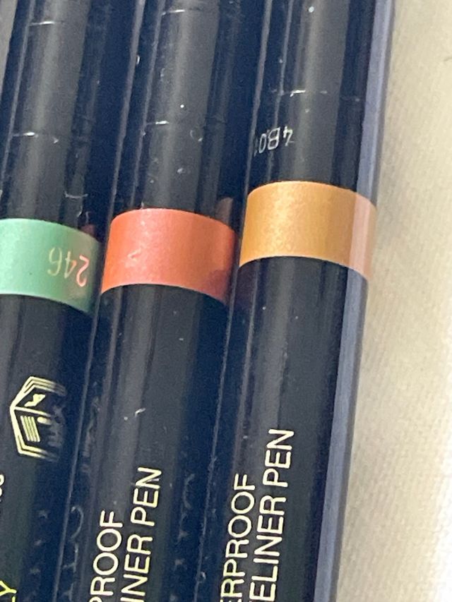 4 Matite Dior Diorshow Stylo Coral & Green