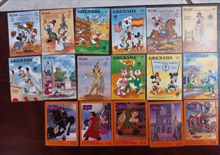 Francobolli Disney: Bequia, Grenada, St. Vincent