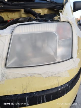 Pulido faros polímero