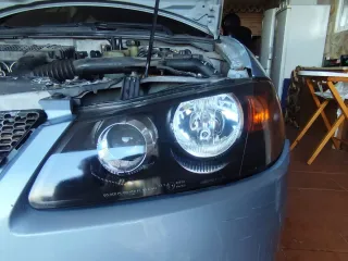 Pulido faros polímero