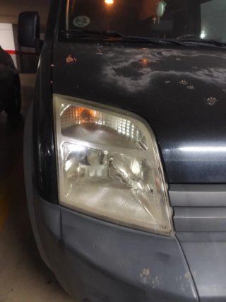 Pulido de faros con polímero