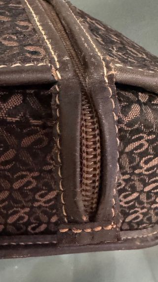 LOEWE NECESER VINTAGE MONOGRAMA MARRÓN 