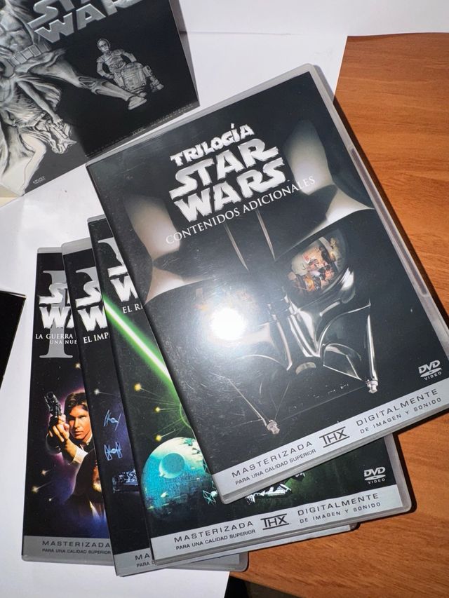 Trilogía Star Wars DVD Saga Completa