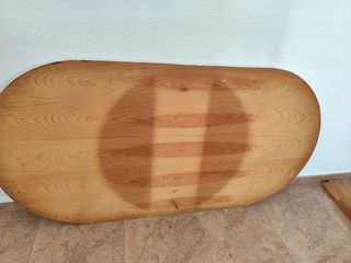Tablero de mesa ovalado macizo
178x90cm
